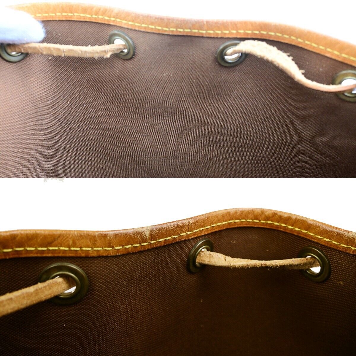 LOUIS VUITTON Noe GM Drawstring Shoulder Bag Monogram Leather BN M42224 73EC874