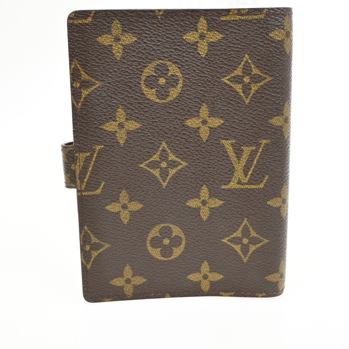 LOUIS VUITTON LV Logo 3 Set Wallet PM Agenda Vernis Monogram Leather BN 67KC672