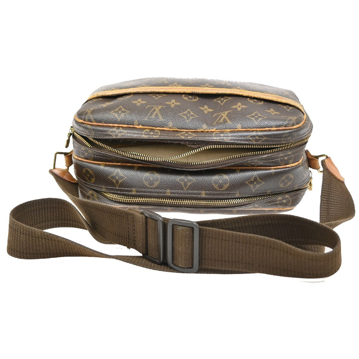 LOUIS VUITTON Reporter PM Crossbody Shoulder Bag Monogram Leather M45254 67EE752