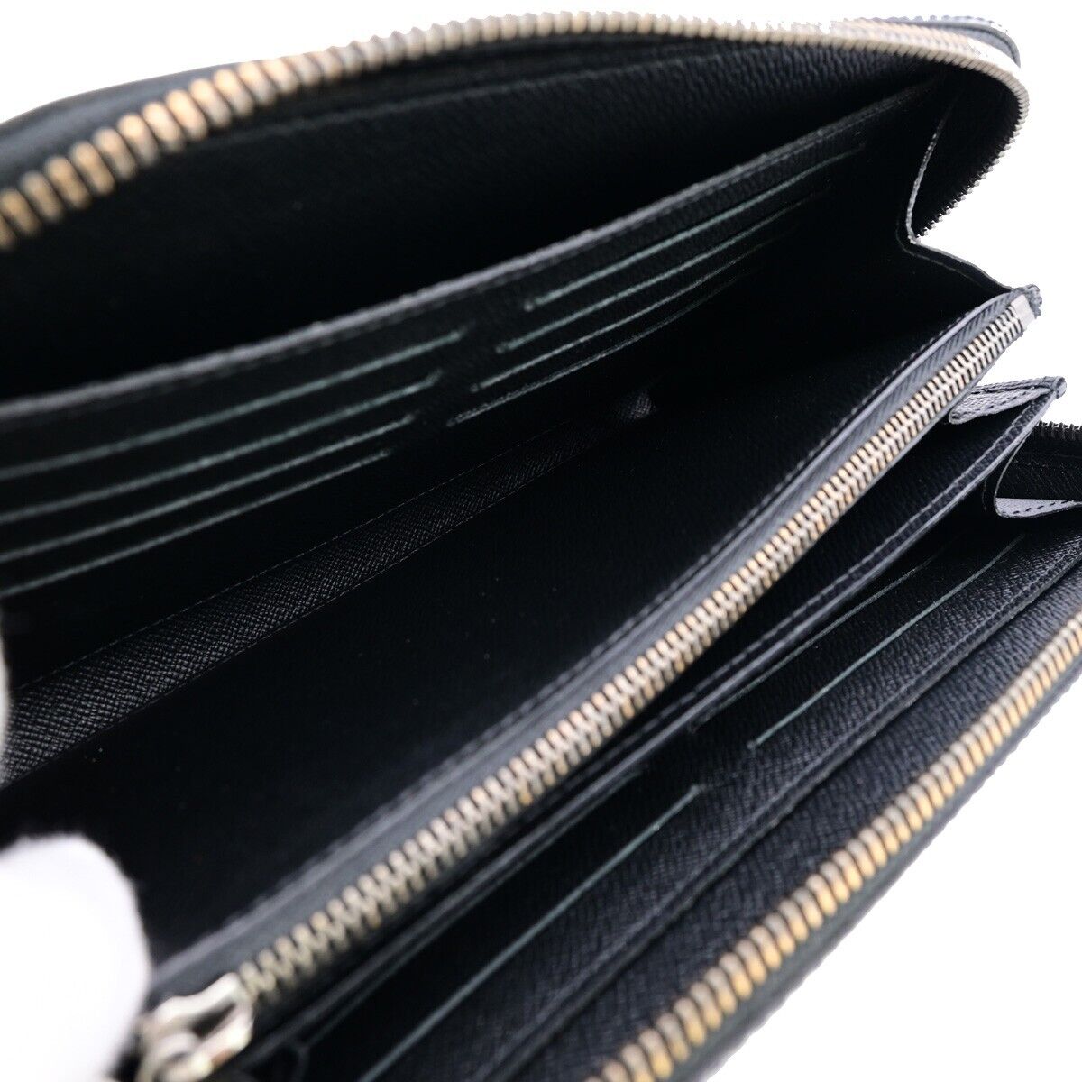 LOUIS VUITTON Zippy XL Long Bifold Wallet Monogram Eclipse BK M61698 93EA986