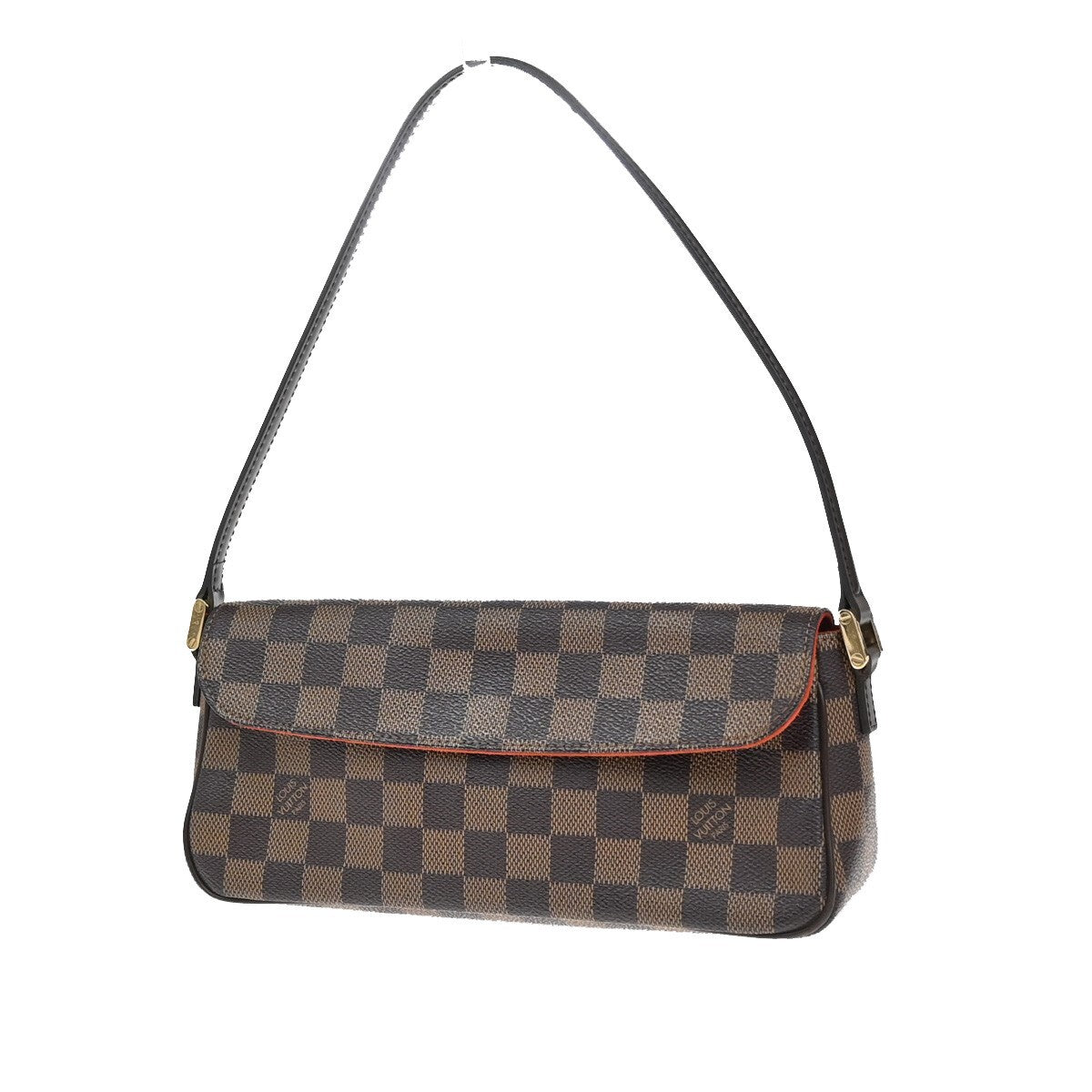 LOUIS VUITTON Recolator Shoulder Bag Damier Ebene Leather Brown N51299 40EE217