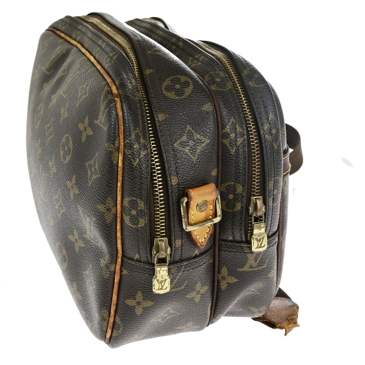 LOUIS VUITTON Reporter PM Crossbody Shoulder Bag Monogram Leather M45254 66YG514