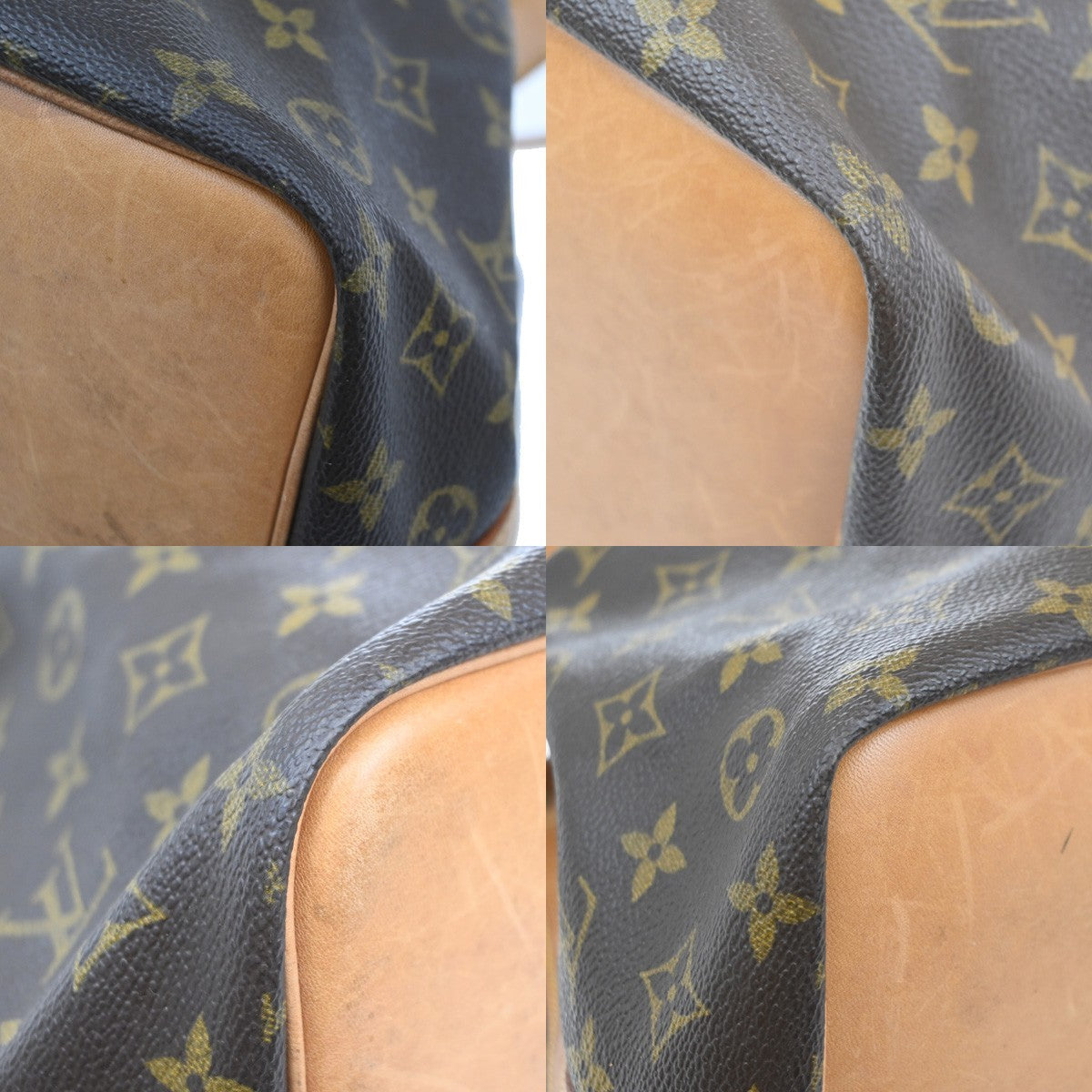LOUIS VUITTON Petit Noe Drawstring Shoulder Bag Monogram Leather M42226 18CA320