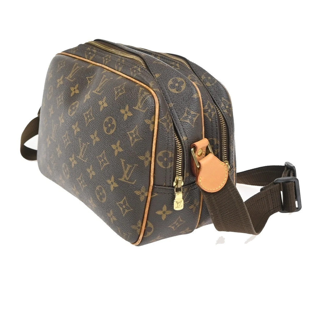 LOUIS VUITTON Reporter PM Crossbody Shoulder Bag Monogram Leather M45254 34KC186