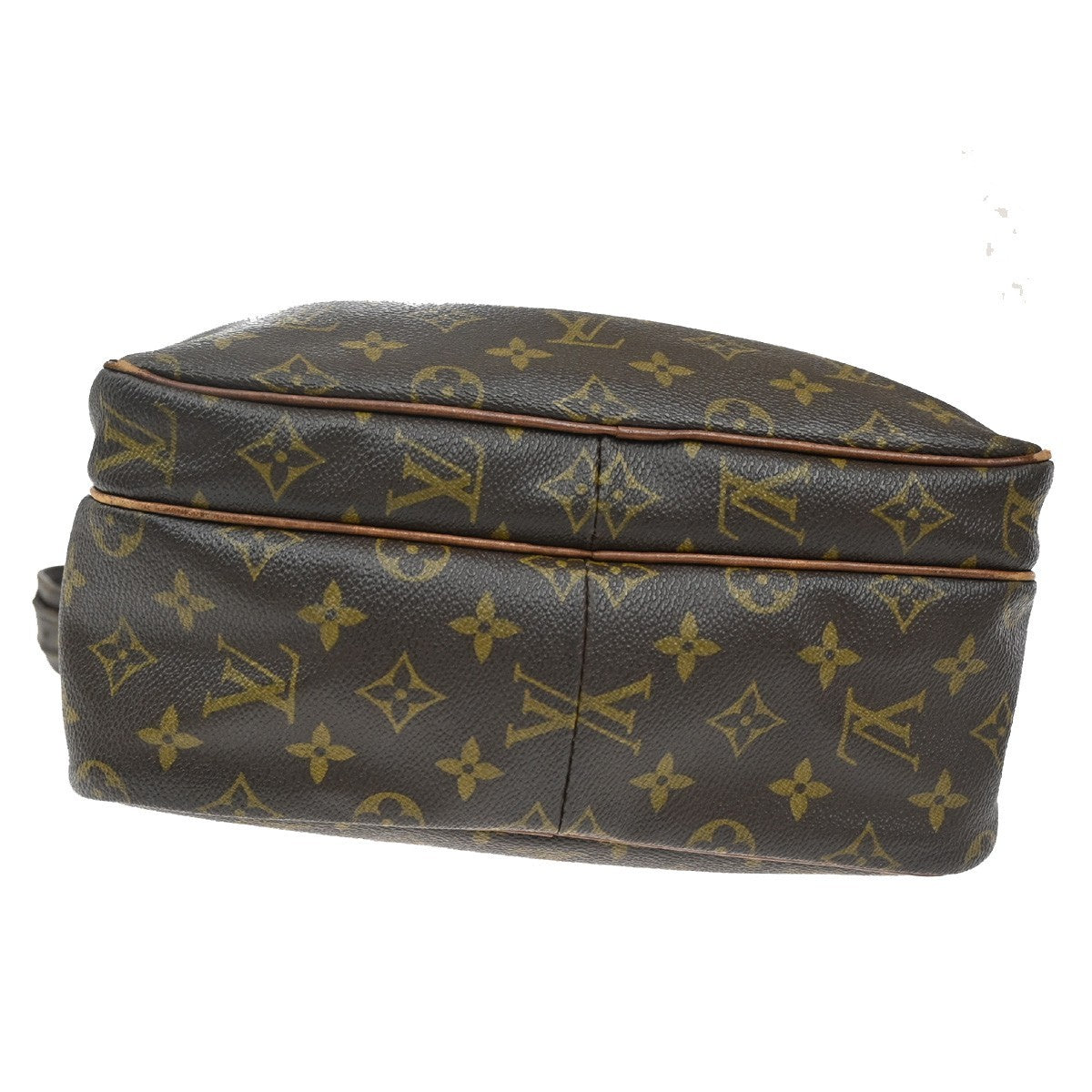 LOUIS VUITTON Nile Migratoire Shoulder Bag Monogram Leather Brown M45244 04TA203