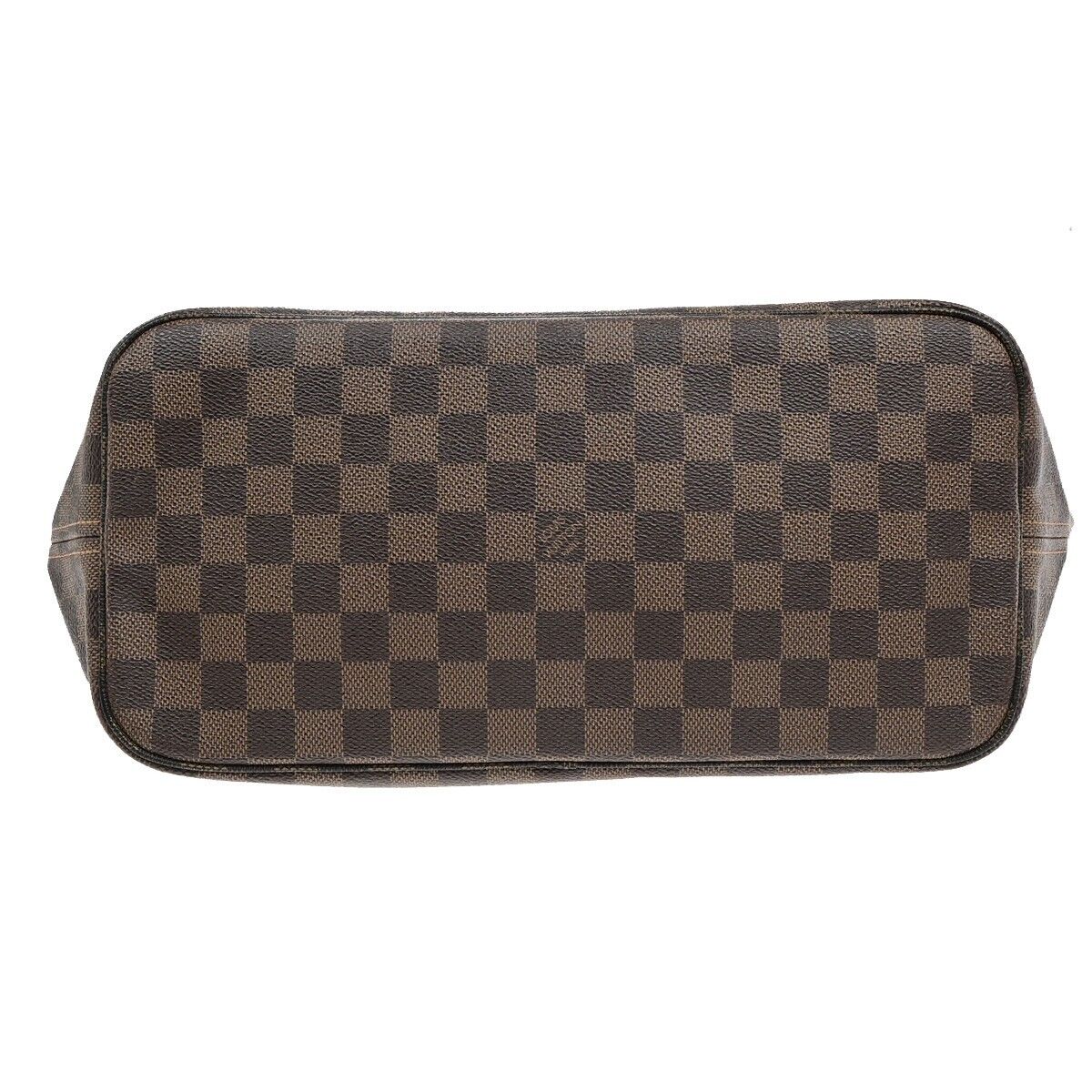 LOUIS VUITTON Neverfull MM Shoulder Tote Bag Damier Leather Brown N51105 13ED784