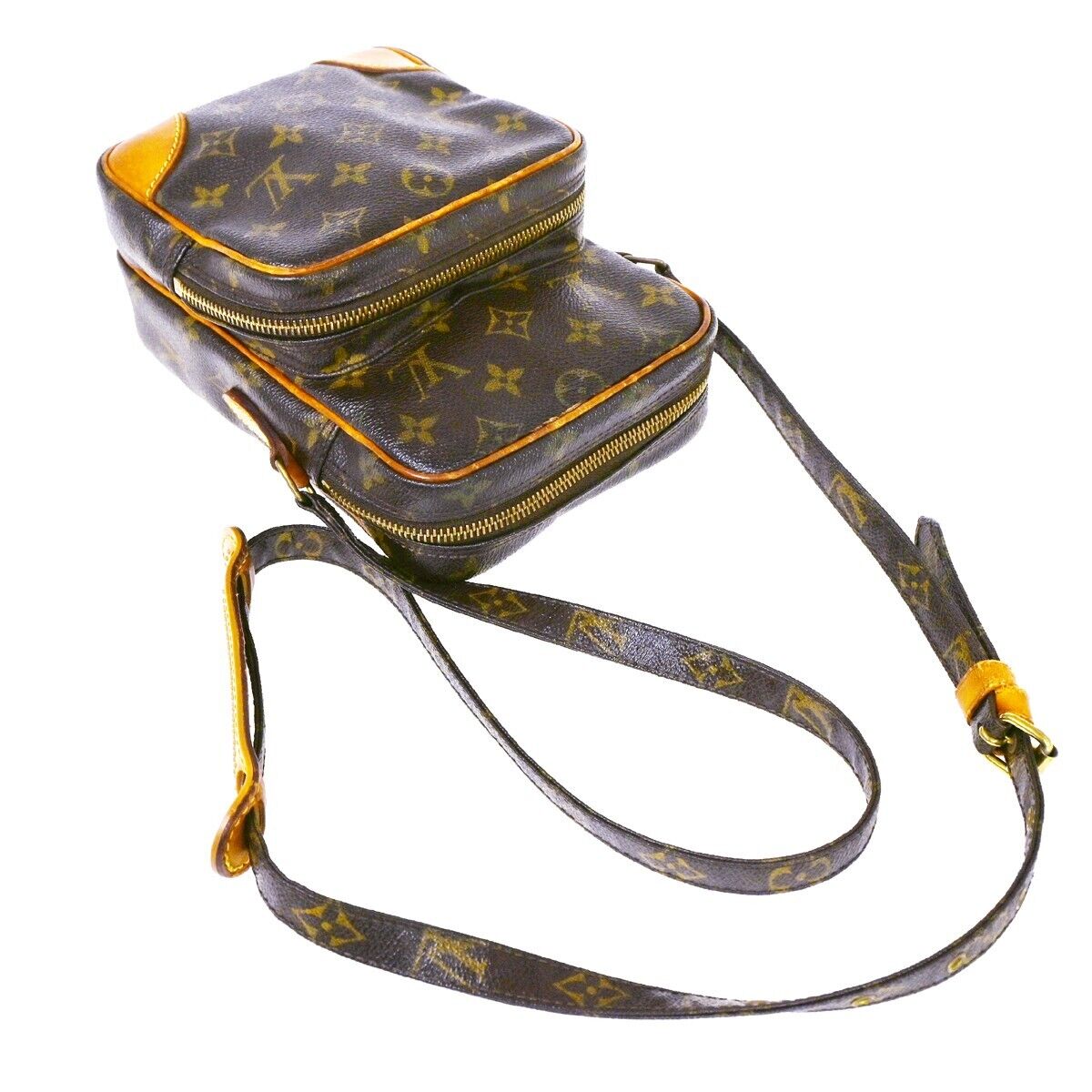 LOUIS VUITTON Amazon Crossbody Shoulder Bag Monogram Leather BN M45236 35HB085