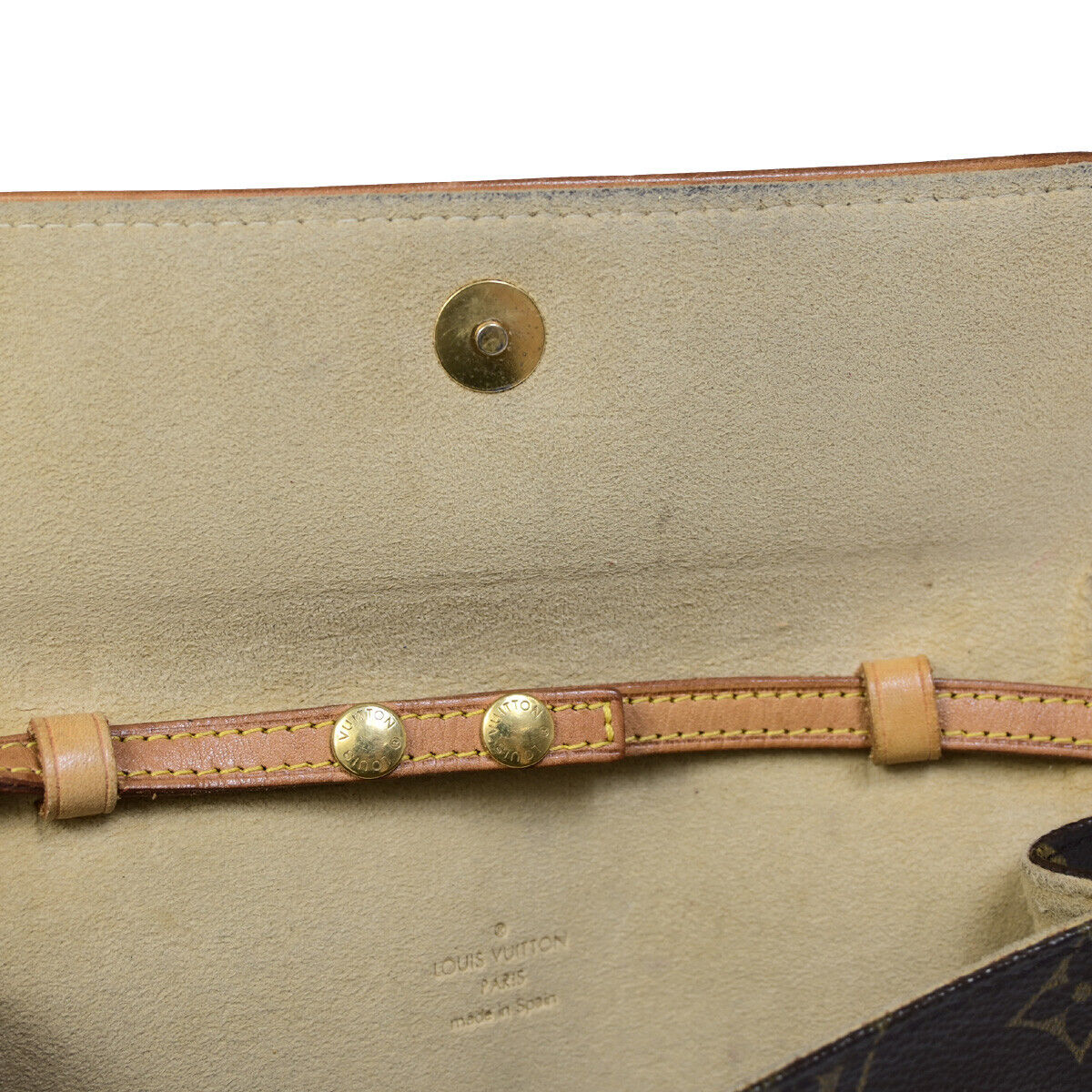 LOUIS VUITTON Pochette Twin PM 2Way Shoulder Clutch Bag Monogram M51854 34YE765