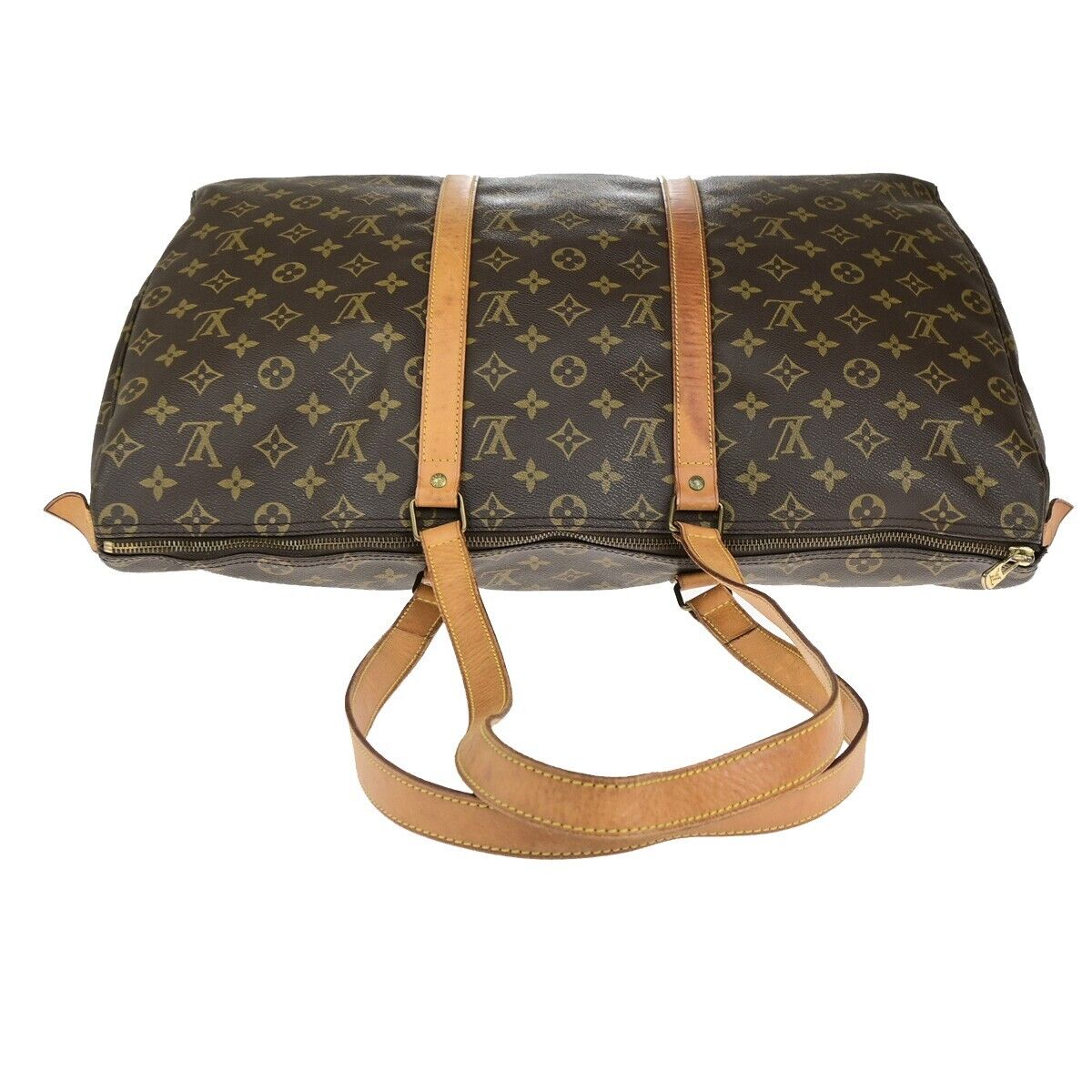 LOUIS VUITTON Flanerie 50 Shoulder Bag Monogram Leather Brown M51116 34ED323