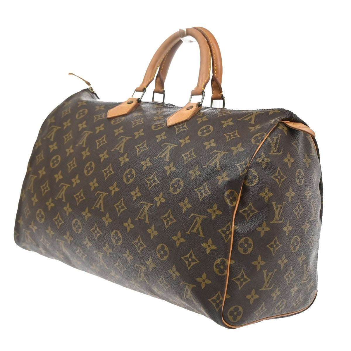 LOUIS VUITTON Speedy 40 Travel Hand Bag Monogram Leather Brown M41522 96SA132