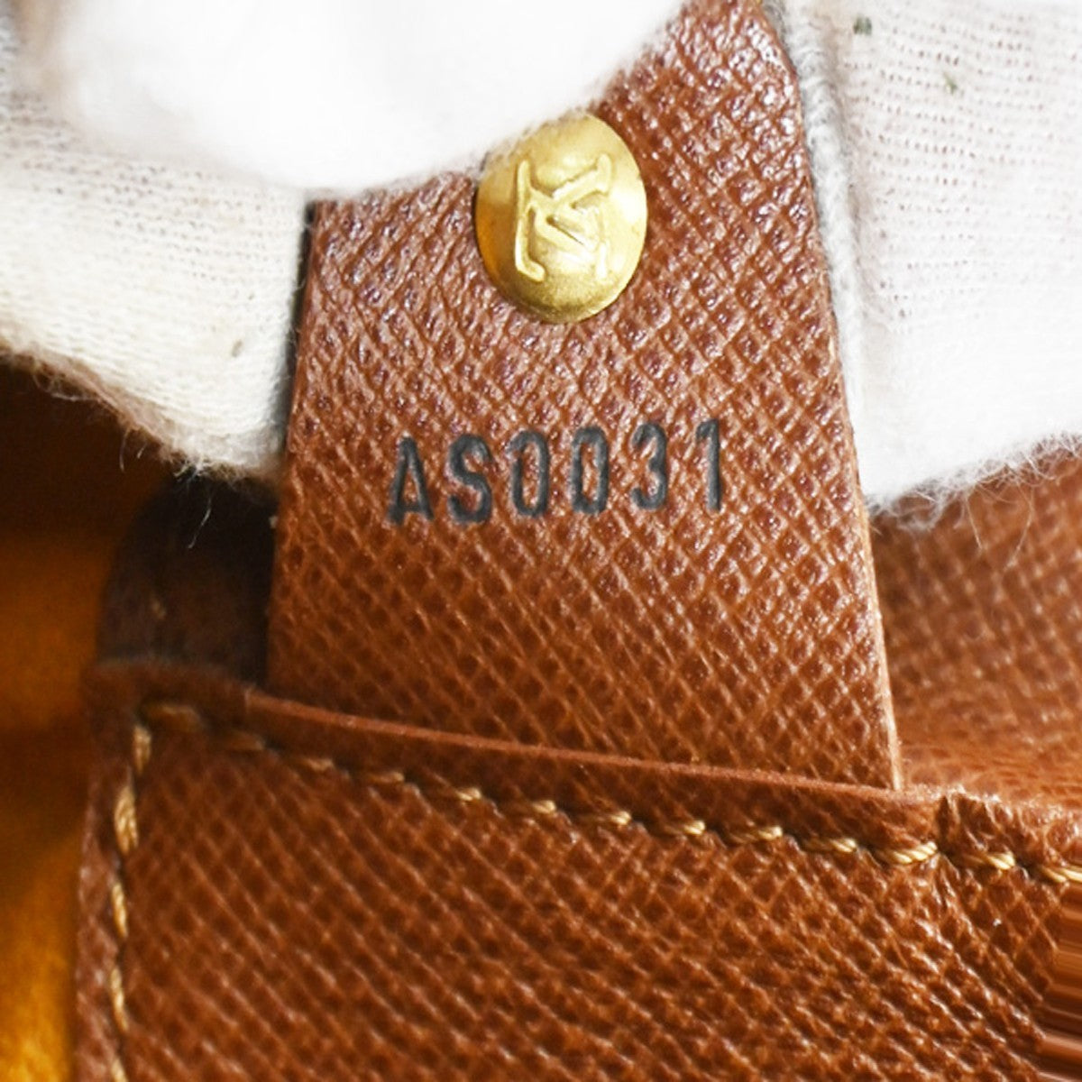 LOUIS VUITTON Musette Shoulder Bag Monogram Leather Brown France M51256 72YJ068