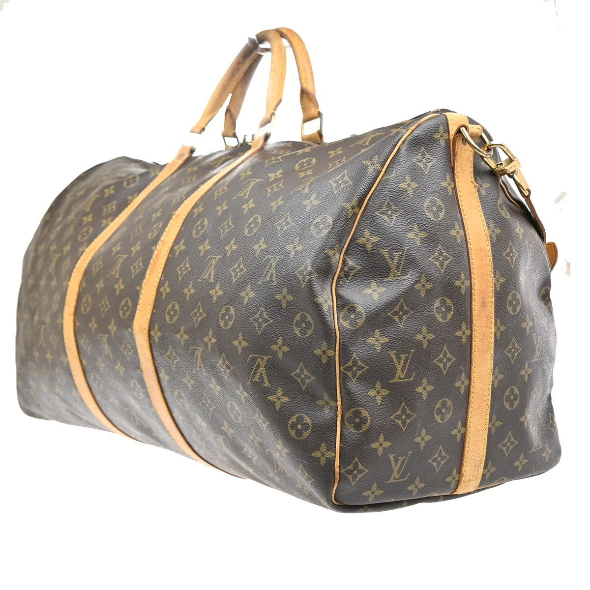 LOUIS VUITTON Keepall Bandouliere 60 2Way Hand Bag Monogram Brown M41412 82PA004