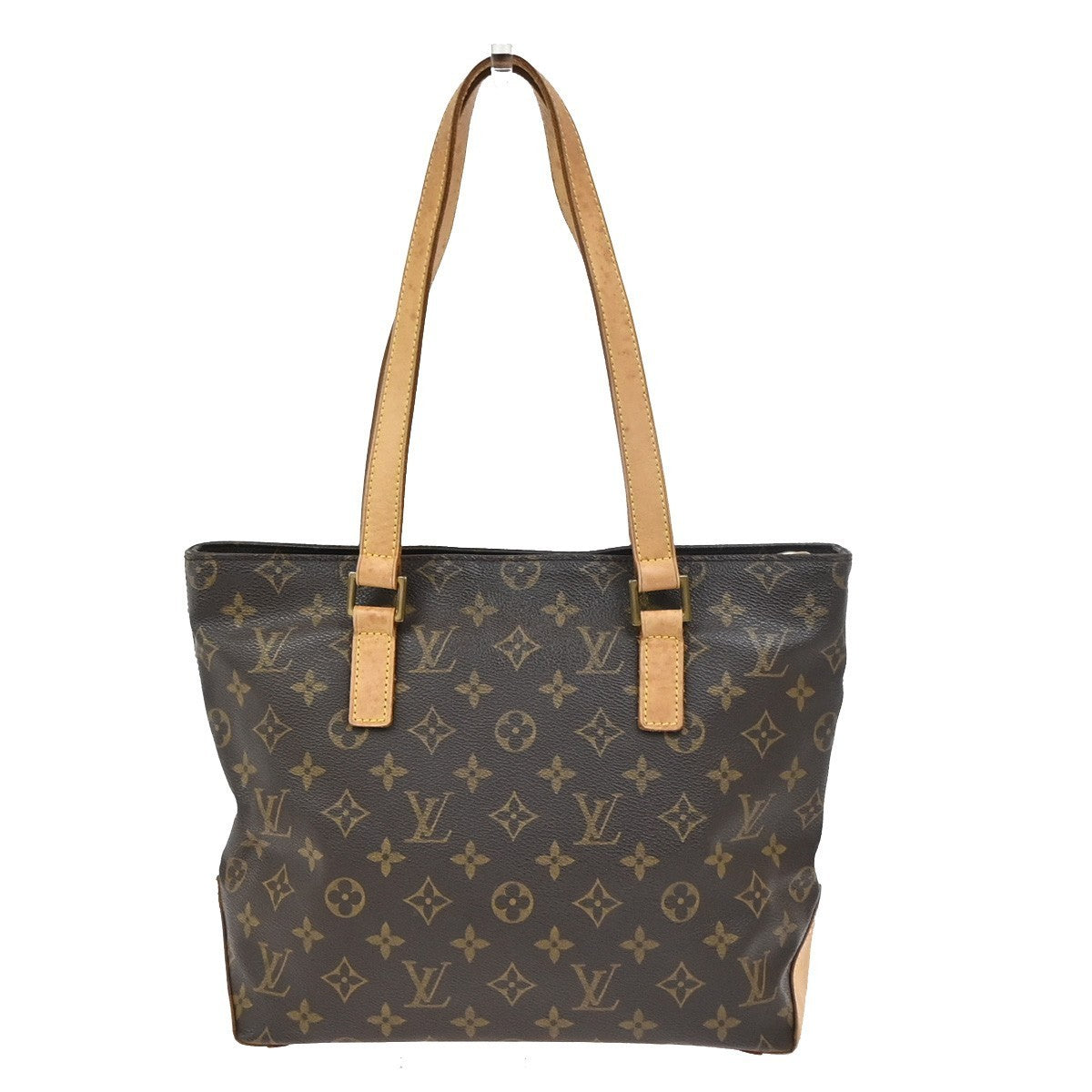 LOUIS VUITTON Cabas Piano Shoulder Bag Monogram Leather Brown M51148 76YJ047