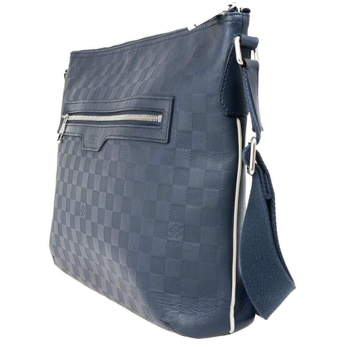 LOUIS VUITTON Mick MM America's Cup Shoulder Bag Damier Infini BE N41638 15ED057