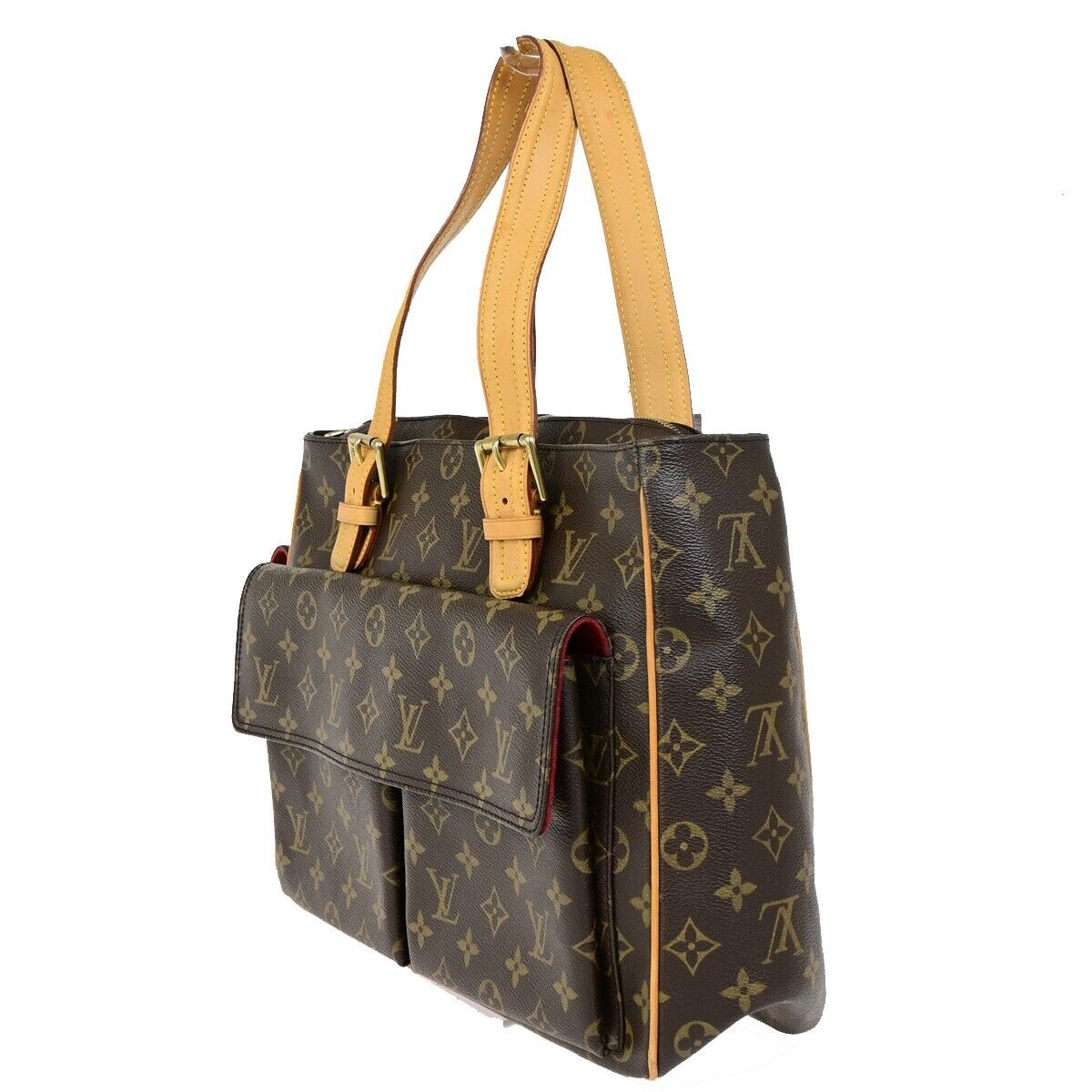 LOUIS VUITTON Multipli Cite Shoulder Bag Monogram Leather Brown M51162 75FB257