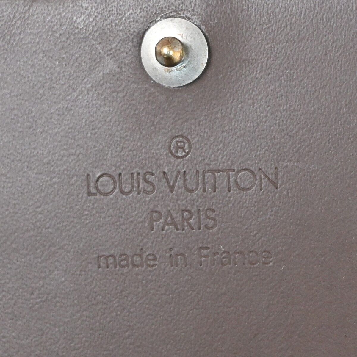 LOUIS VUITTON Portefeuille Tresor Bifold Wallet Epi Leather Brown M6350D 86HB248