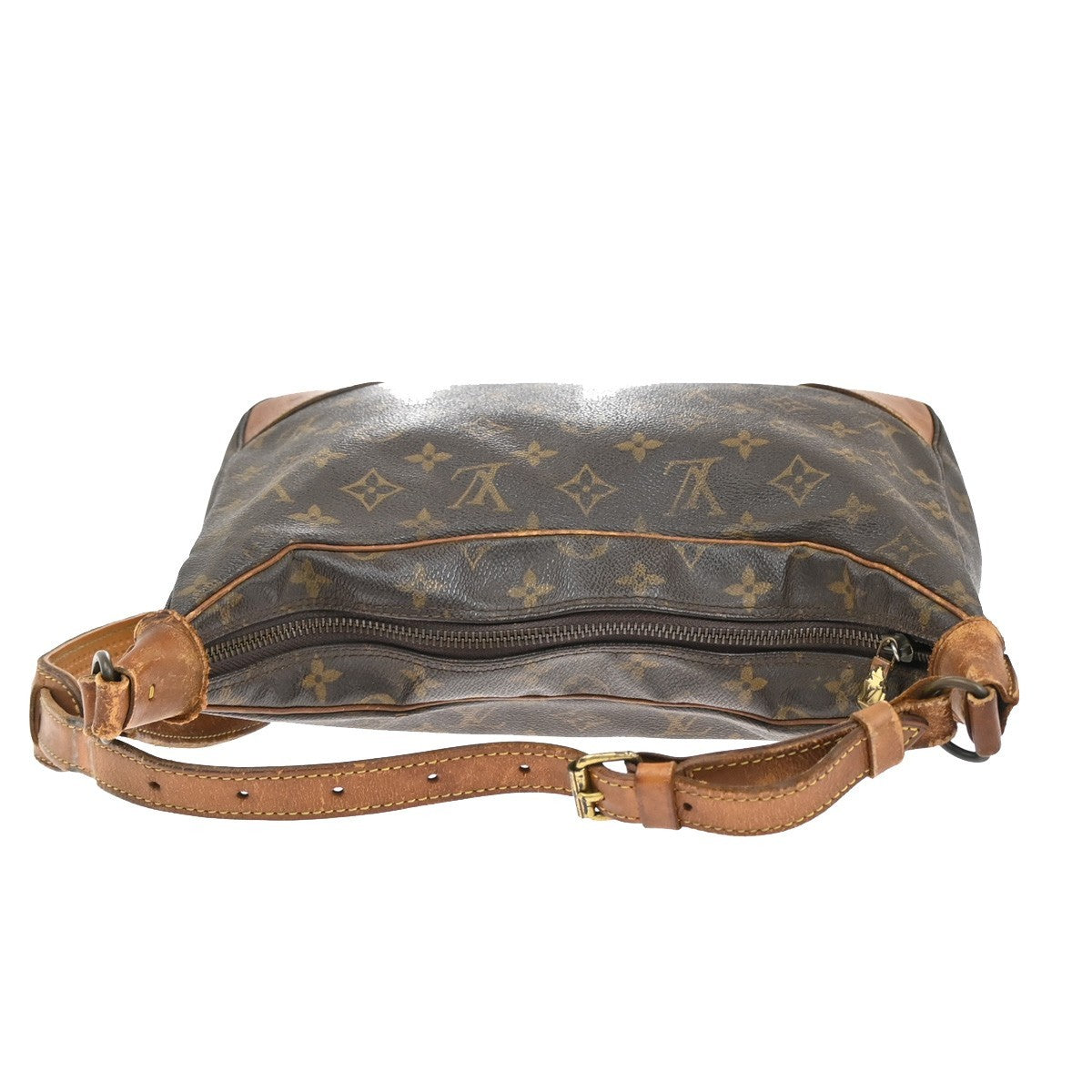 LOUIS VUITTON Boulogne 30 Shoulder Bag Monogram Leather Brown M51265 65KB669