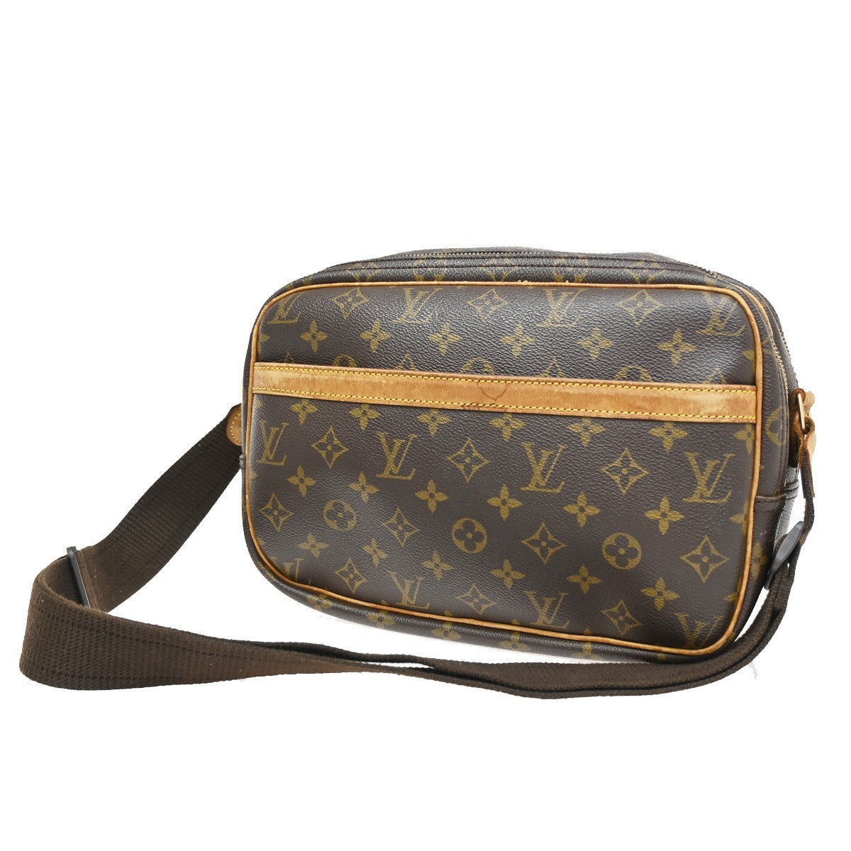 LOUIS VUITTON Reporter PM Crossbody Shoulder Bag Monogram Leather M45254 31KB674