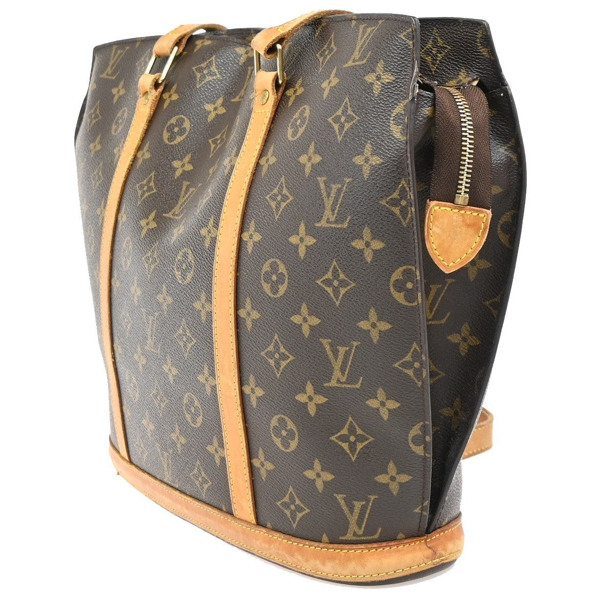 LOUIS VUITTON BABYLONE Shoulder Bag Monogram Leather Brown France M51102 87PA089