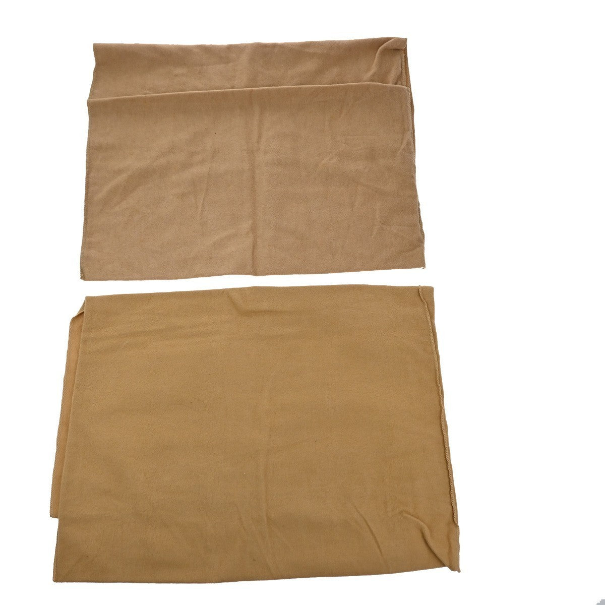 LOUIS VUITTON Logo 10 Set Dust Bag Drawstring Canvas Cotton Beige Brown 01KB886
