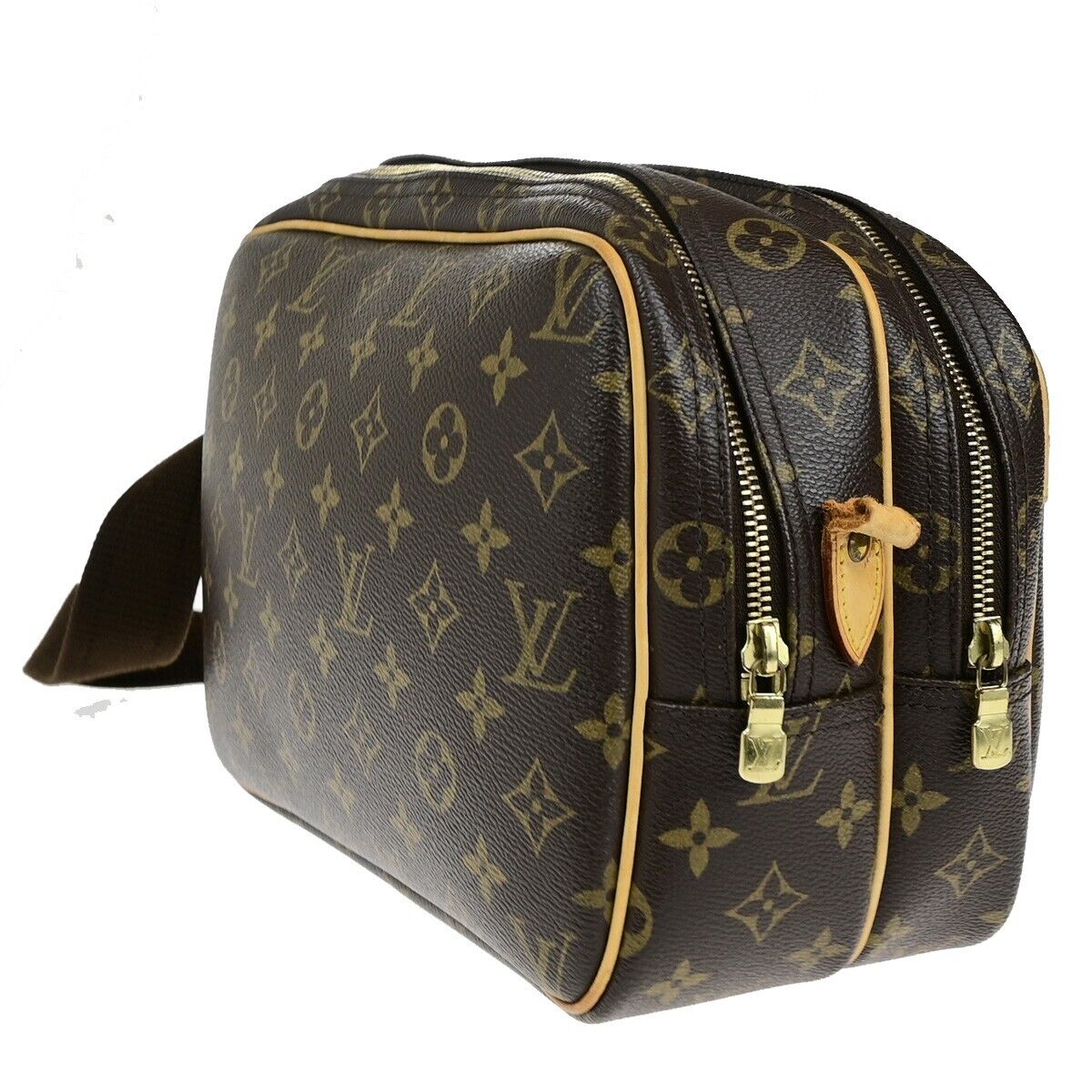 LOUIS VUITTON Reporter PM Crossbody Shoulder Bag Monogram Leather M45254 62ED257
