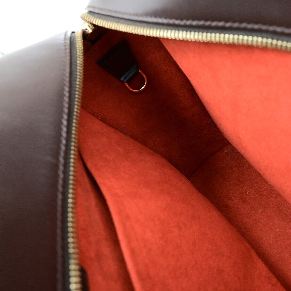 LOUIS VUITTON Sarria Horizontal Hand Bag Damier Ebene Leather BN N51282 93ED029