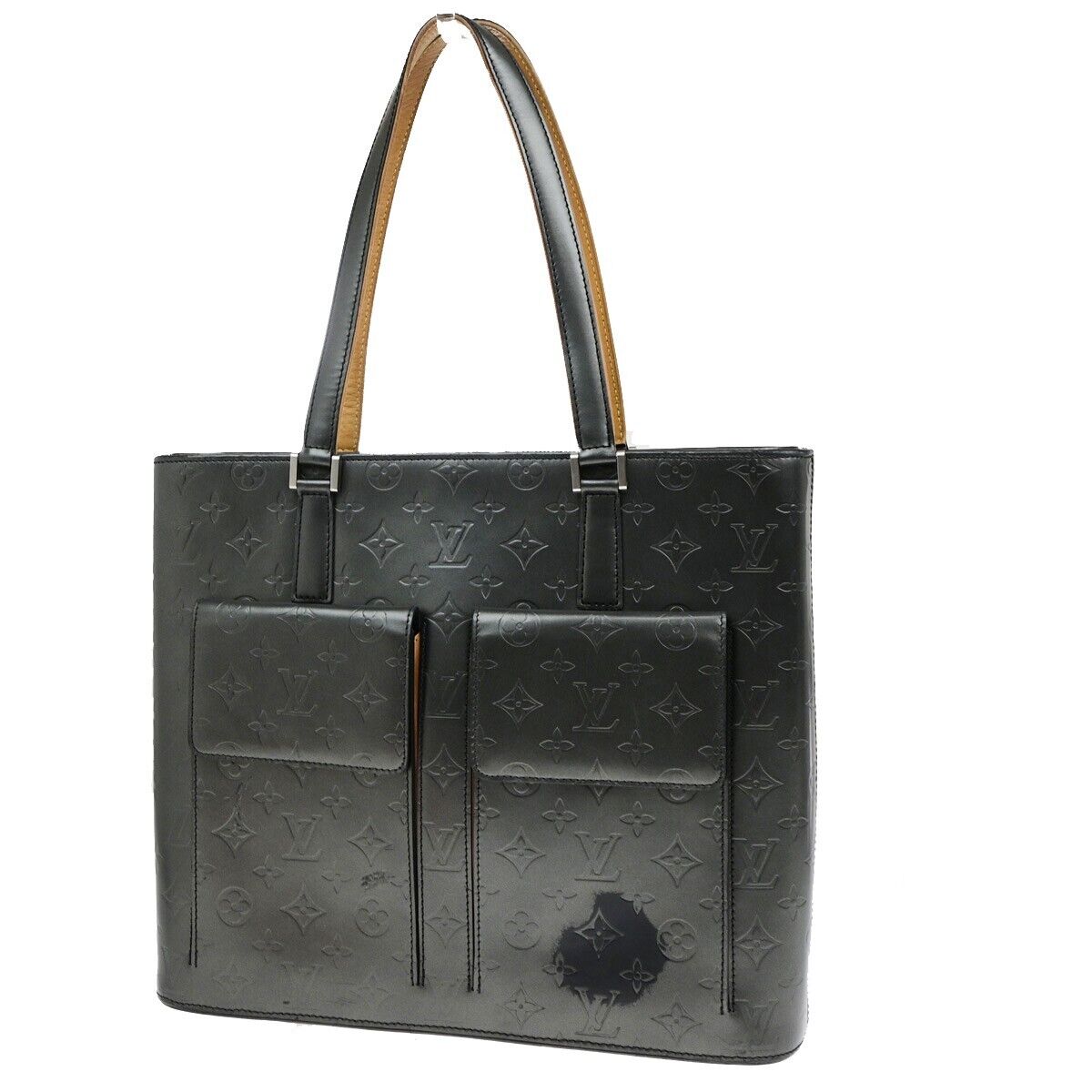 LOUIS VUITTON Willwood Shoulder Bag Monogram mat Leather Gray M55105 88YH093