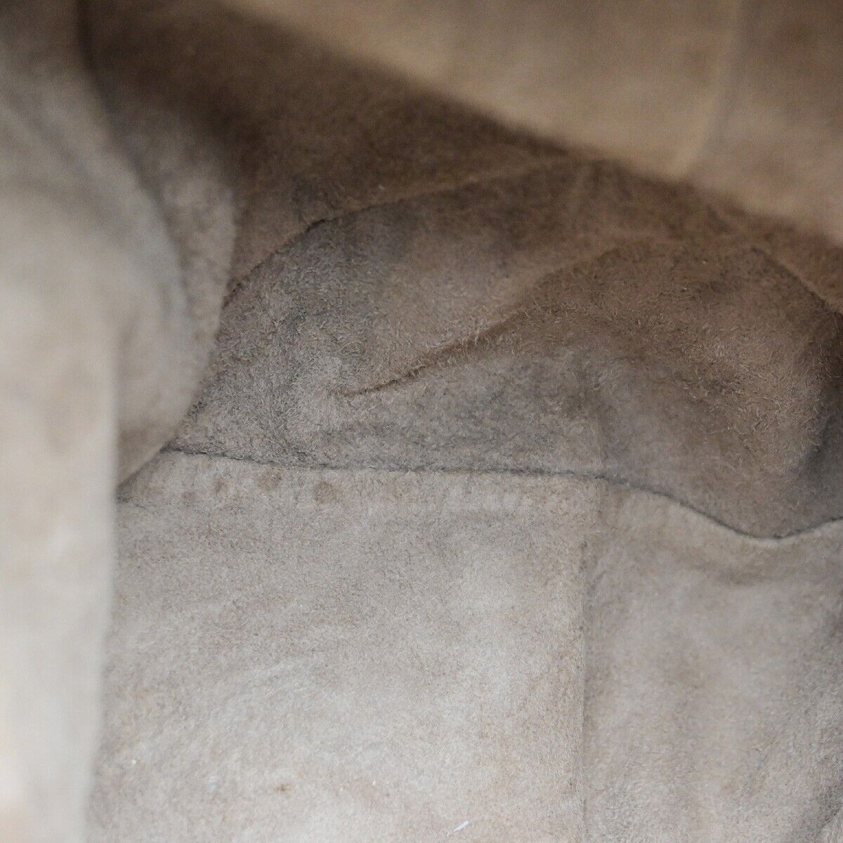 BOTTEGA VENETA Logo Hobo Shoulder Hand Bag Leather Gray Italy 31EC688