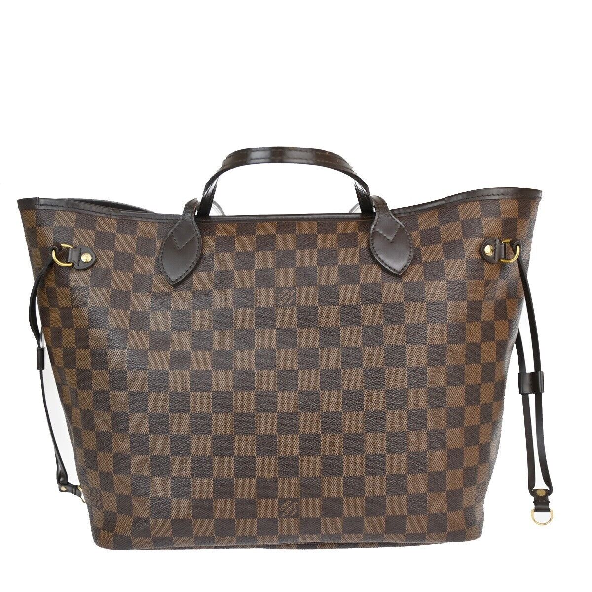 LOUIS VUITTON Neverfull MM Shoulder Tote Bag Damier Leather BN N41603 29EA866