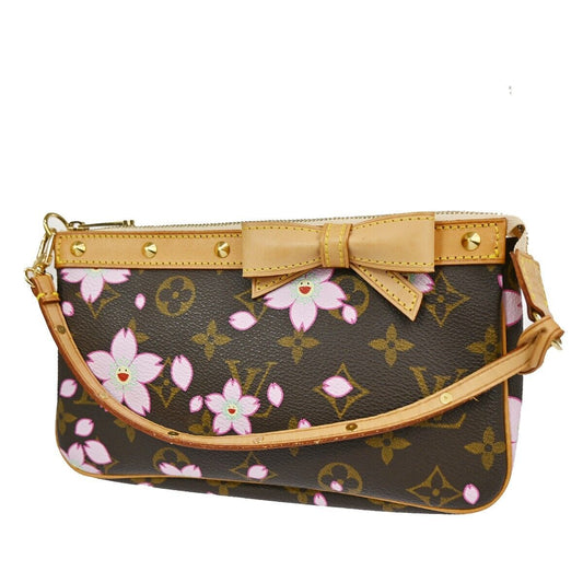 LOUIS VUITTON Pochette Accessoires Bag Monogram Cherry Blossom M92006 612RH805