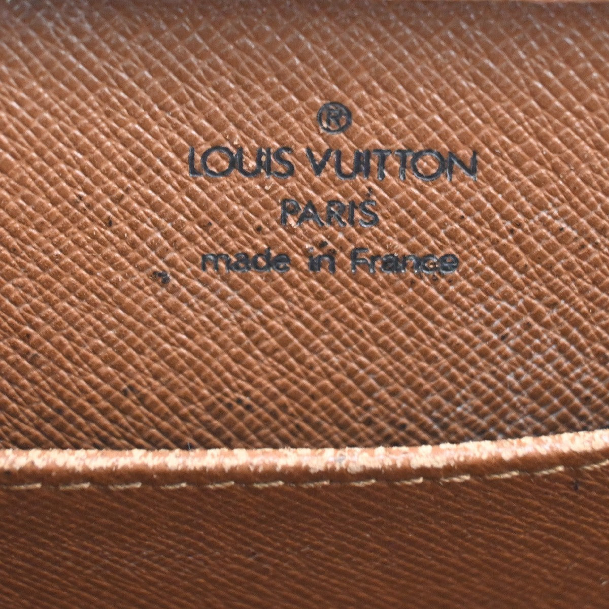 LOUIS VUITTON Orsay Clutch Hand Bag Monogram Leather Brown France M51790 66SA121