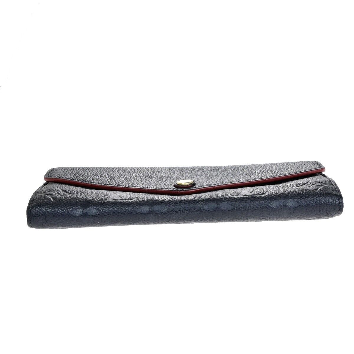 LOUIS VUITTON Portefeuille Sarah Wallet Monogram Empreinte Blue M62125 31EB752