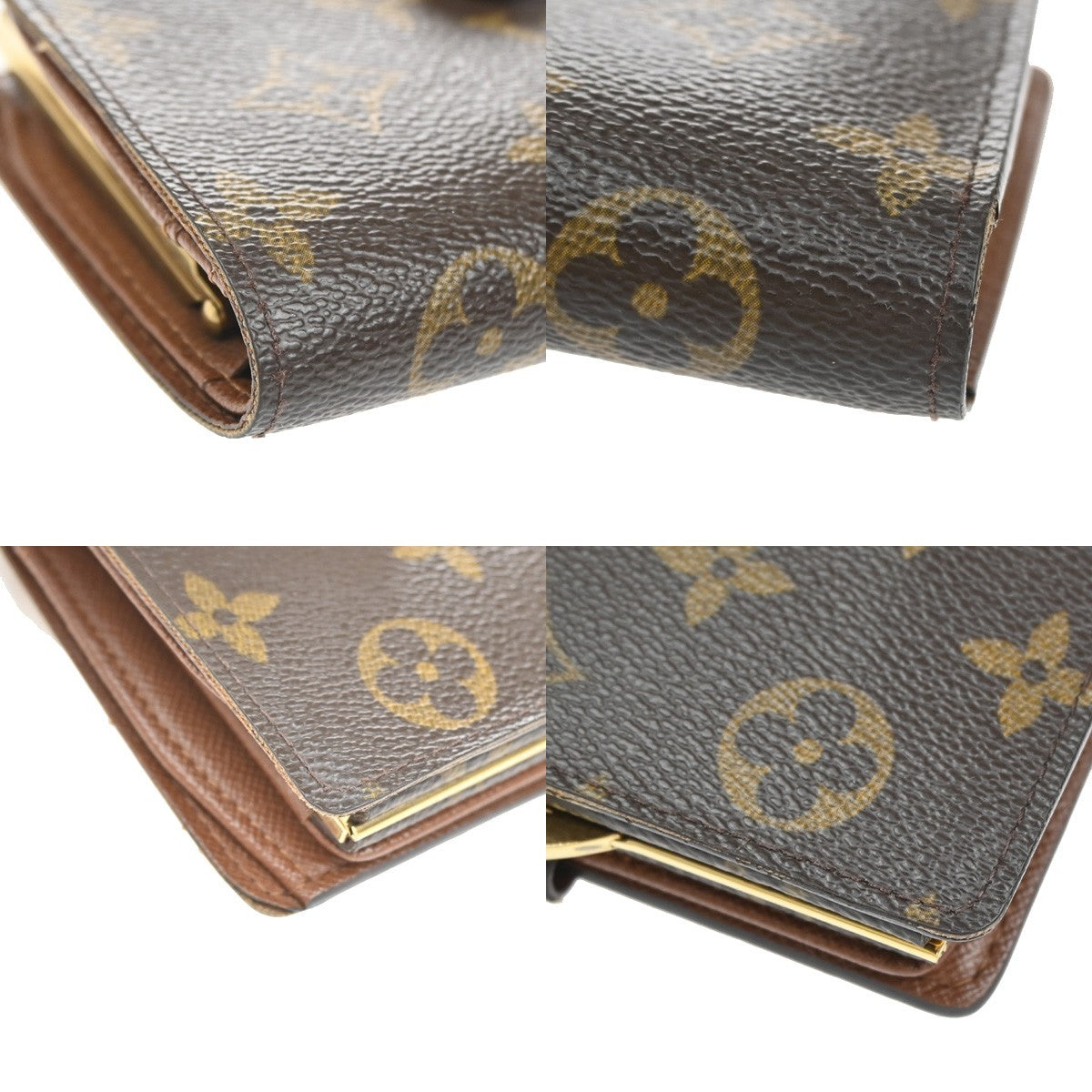 LOUIS VUITTON Portefeuille Viennois Bifold Wallet Monogram Brown M61674 30CA991