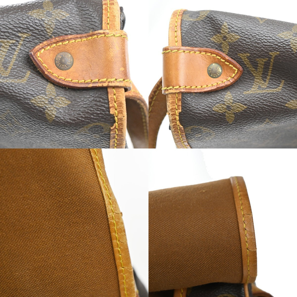 LOUIS VUITTON Saumur 35 Shoulder Bag Monogram Leather BN France M42254 87MA433