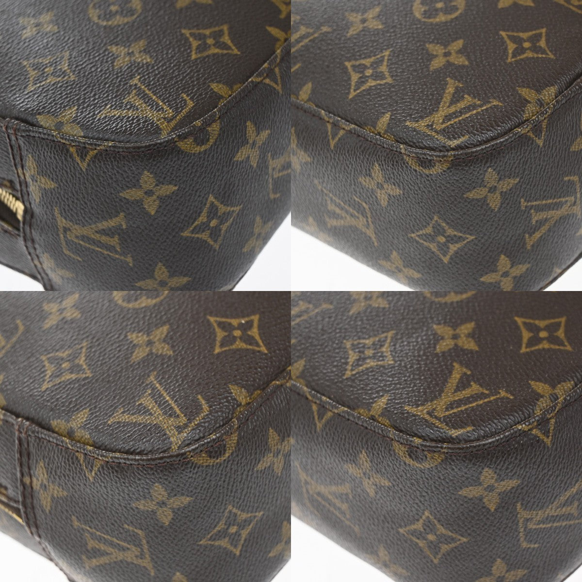 LOUIS VUITTON Spontini 2Way Shoulder Hand Bag Monogram Leather M47500 80KP306