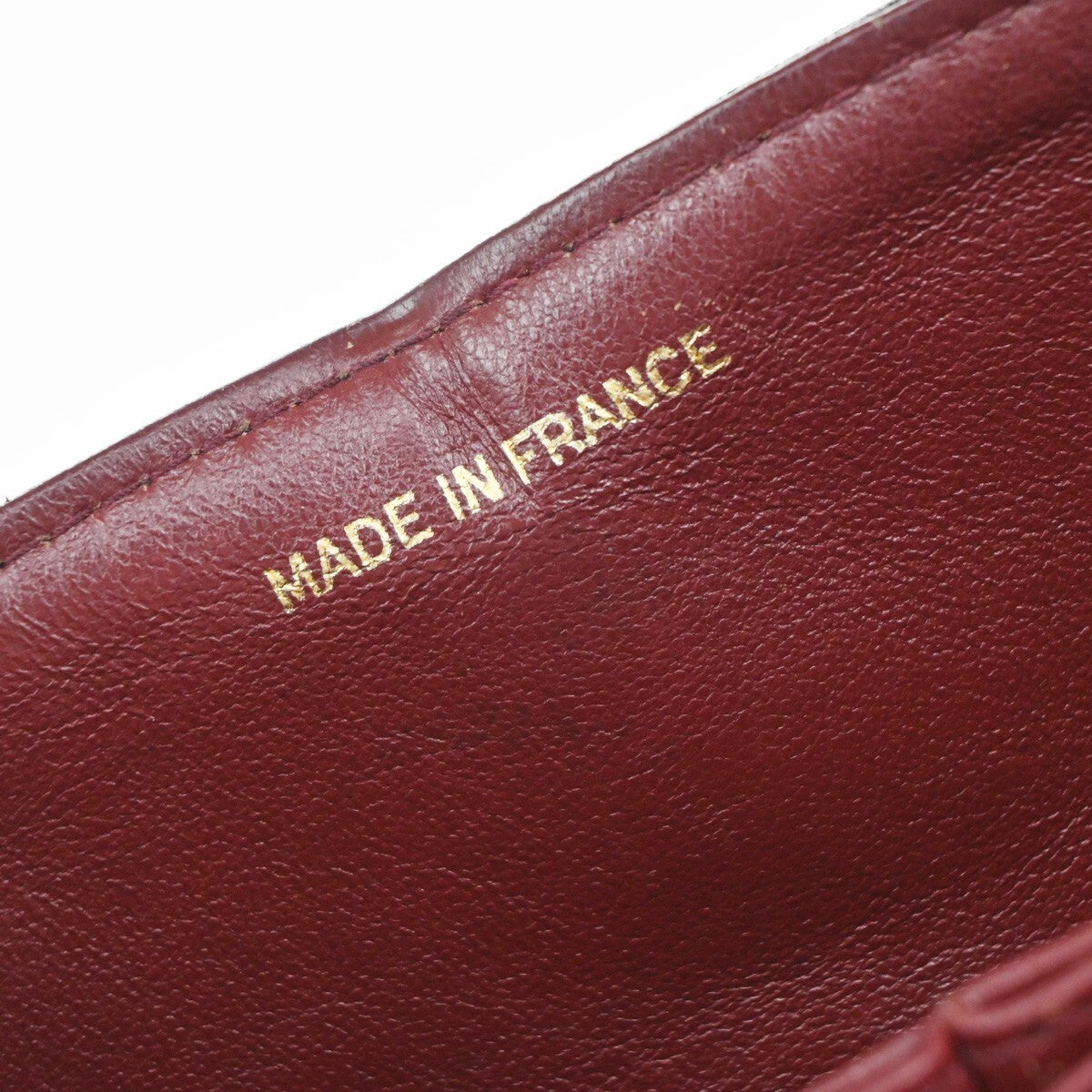 CHANEL Matelasse 23 Double Flap Chain Shoulder Bag Leather BK Vintage 730RF245