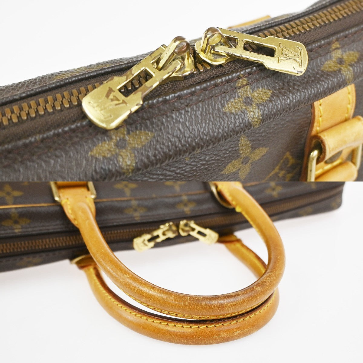 LOUIS VUITTON Porte Documents Voyage Briefcase Hand Bag Monogram M53361 30YJ036
