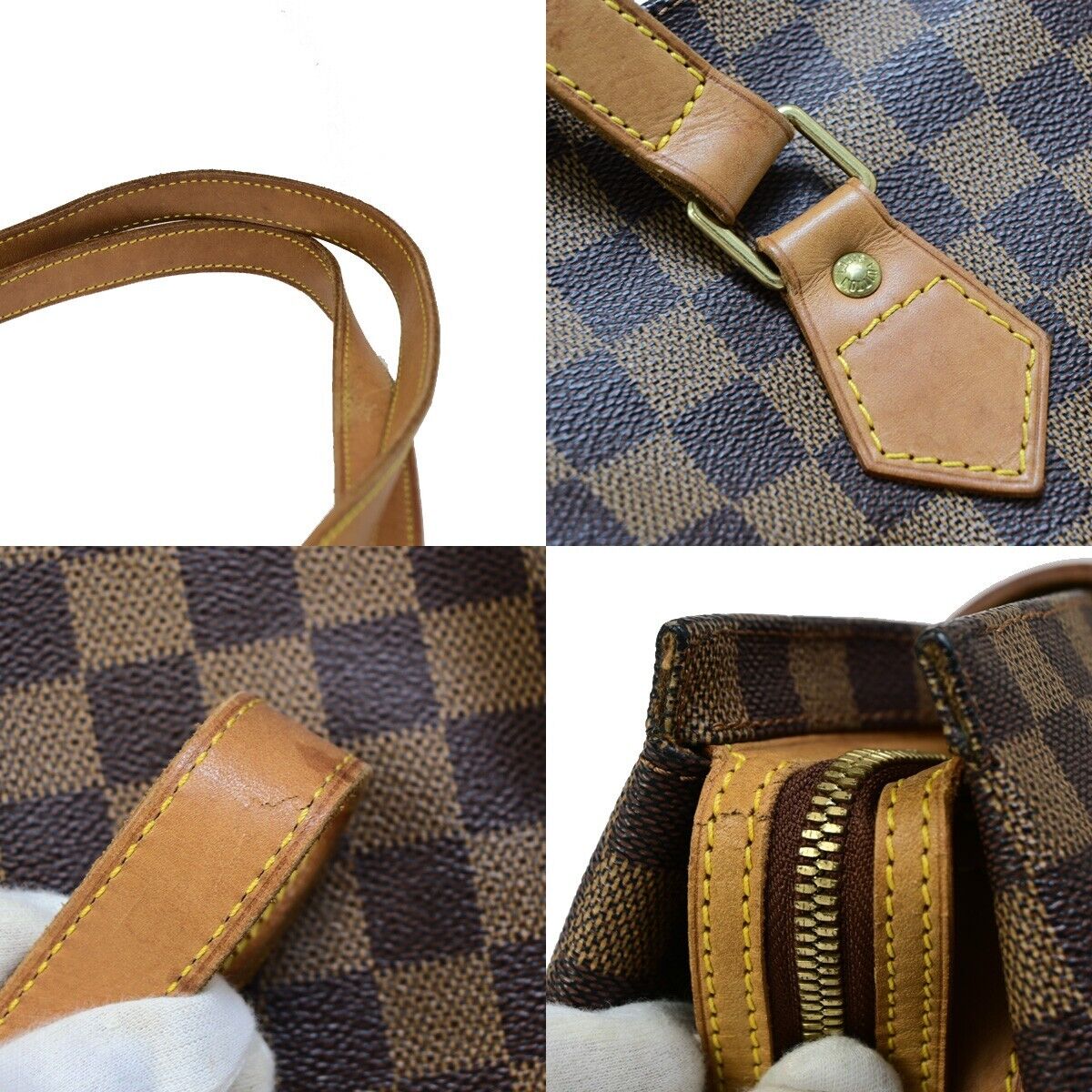 LOUIS VUITTON Columbine Shoulder Bag Damier Ebene Leather N99037 Edition 79EB587