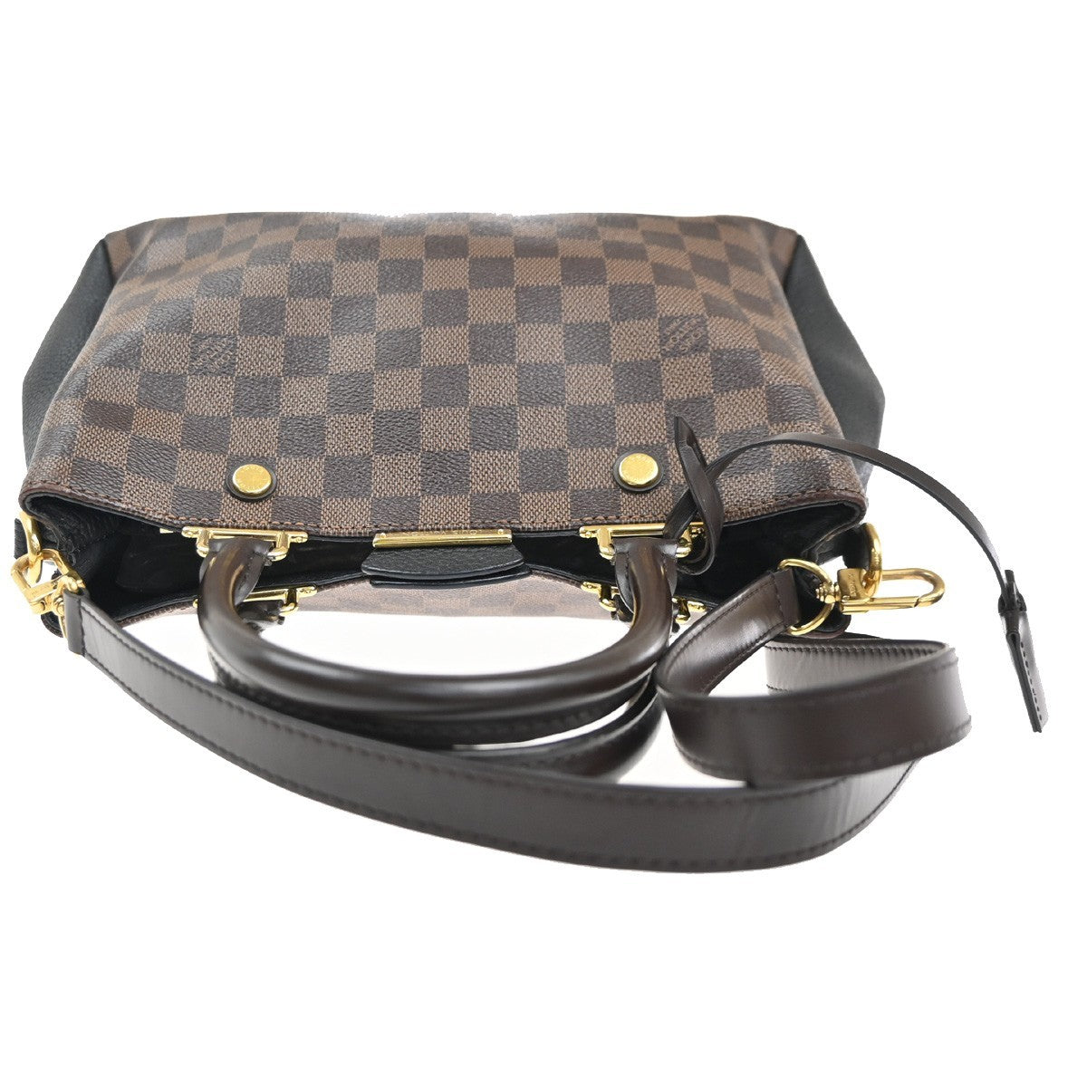 LOUIS VUITTON Brittany 2way Shoulder Bag Damier Ebene BN Italy N41673 684MA347