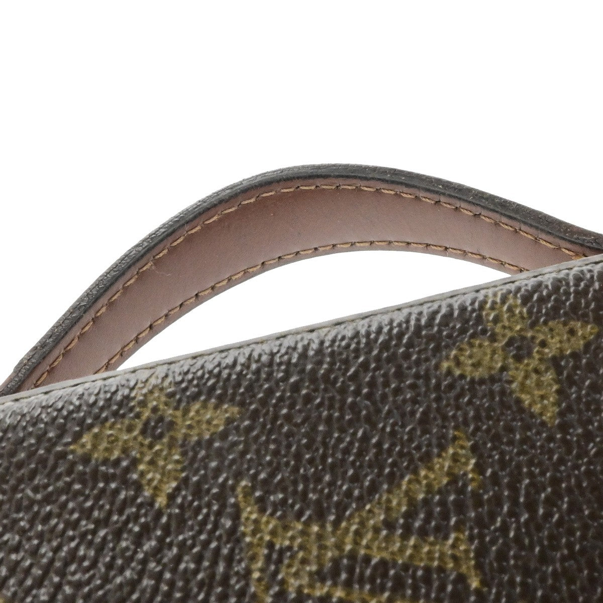 LOUIS VUITTON Poche Escapade Bifold Wallet Monogram Leather Brown M60113 38YH186