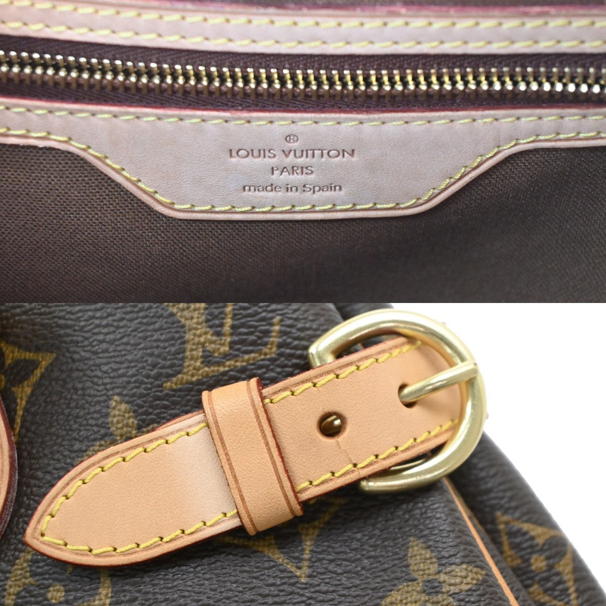 LOUIS VUITTON Batignolles Vertical Shoulder Bag Monogram Brown M51153 42PA112