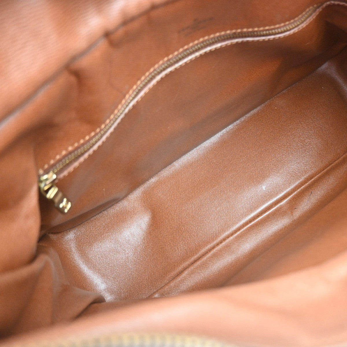 LOUIS VUITTON Boulogne 35 Shoulder Bag Monogram Leather Brown M51260 73YH997