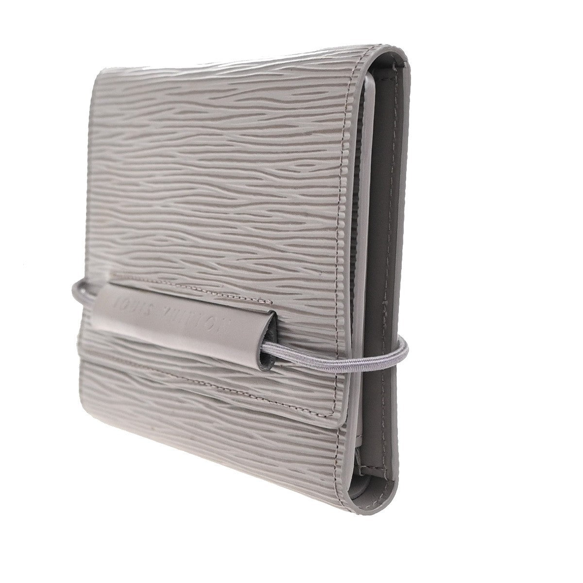 LOUIS VUITTON Portefeuille Elastique Wallet Epi Leather Purple M6346B 69KD044