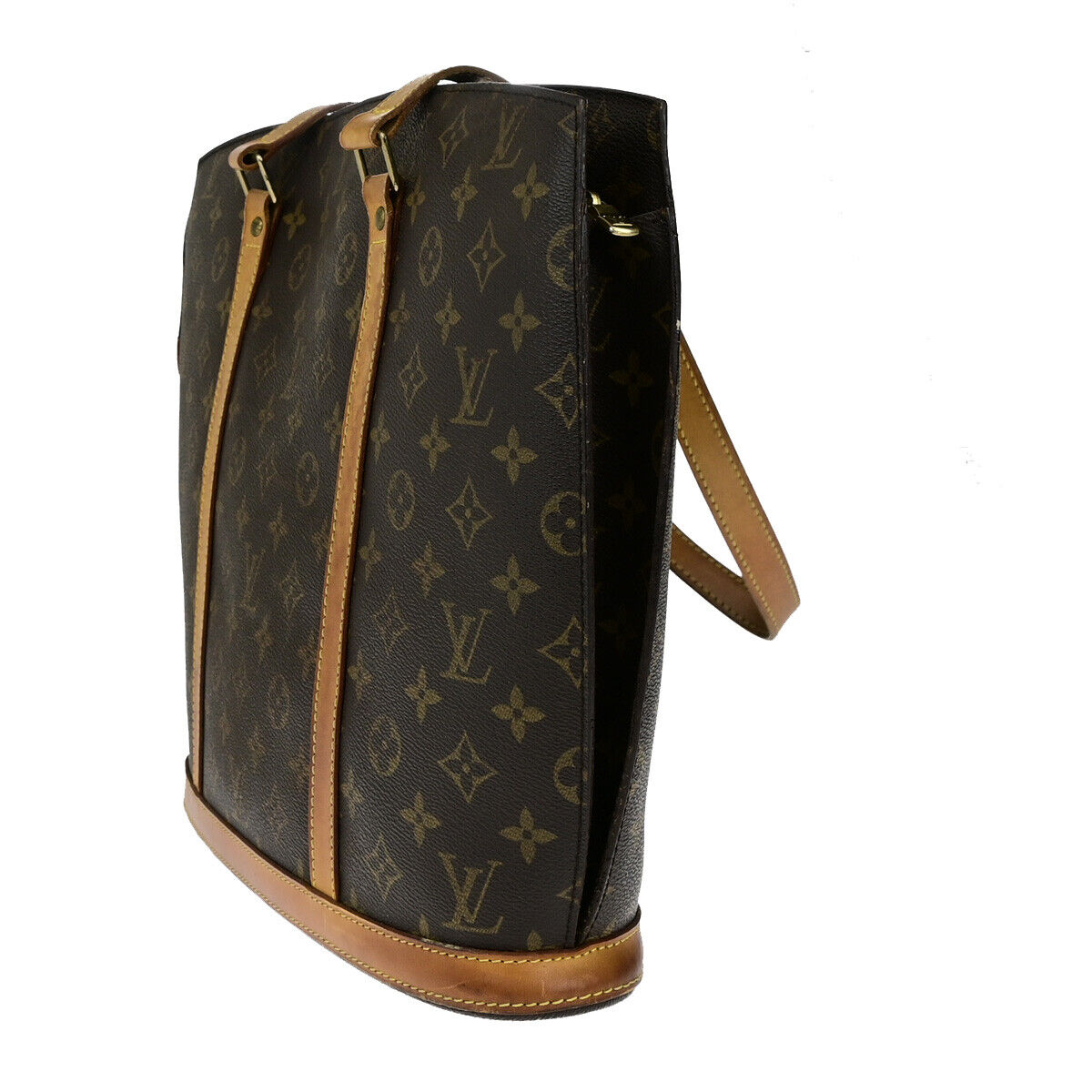 LOUIS VUITTON Babylone Shoulder Bag Monogram Leather Brown France M51102 83YG587