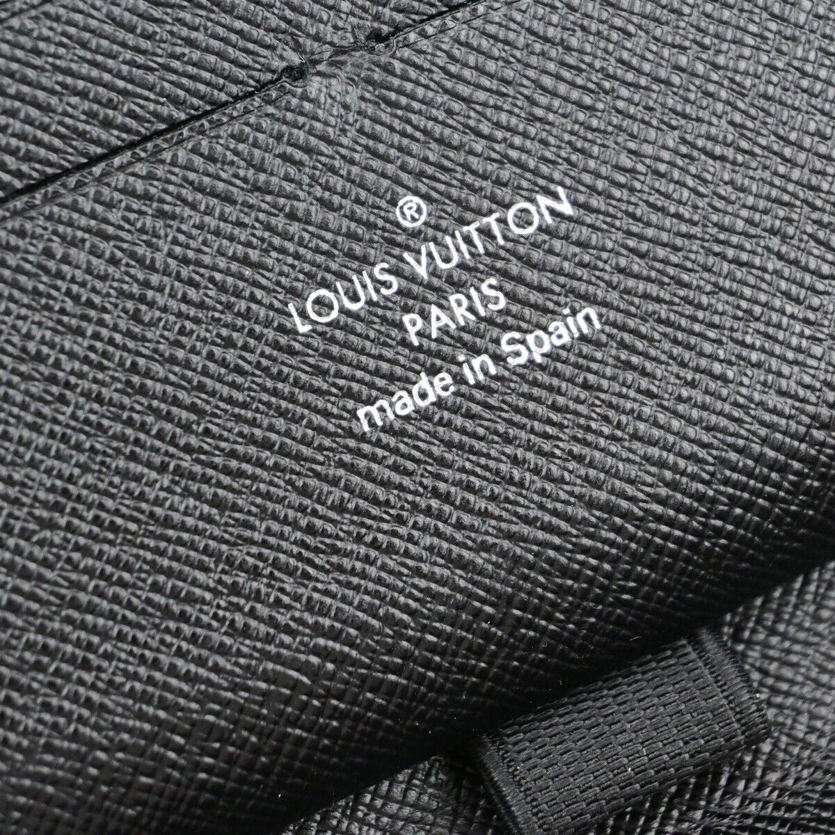 LOUIS VUITTON Zippy Organizer Long Bifold Wallet Damier Graphite N63077 82EB838