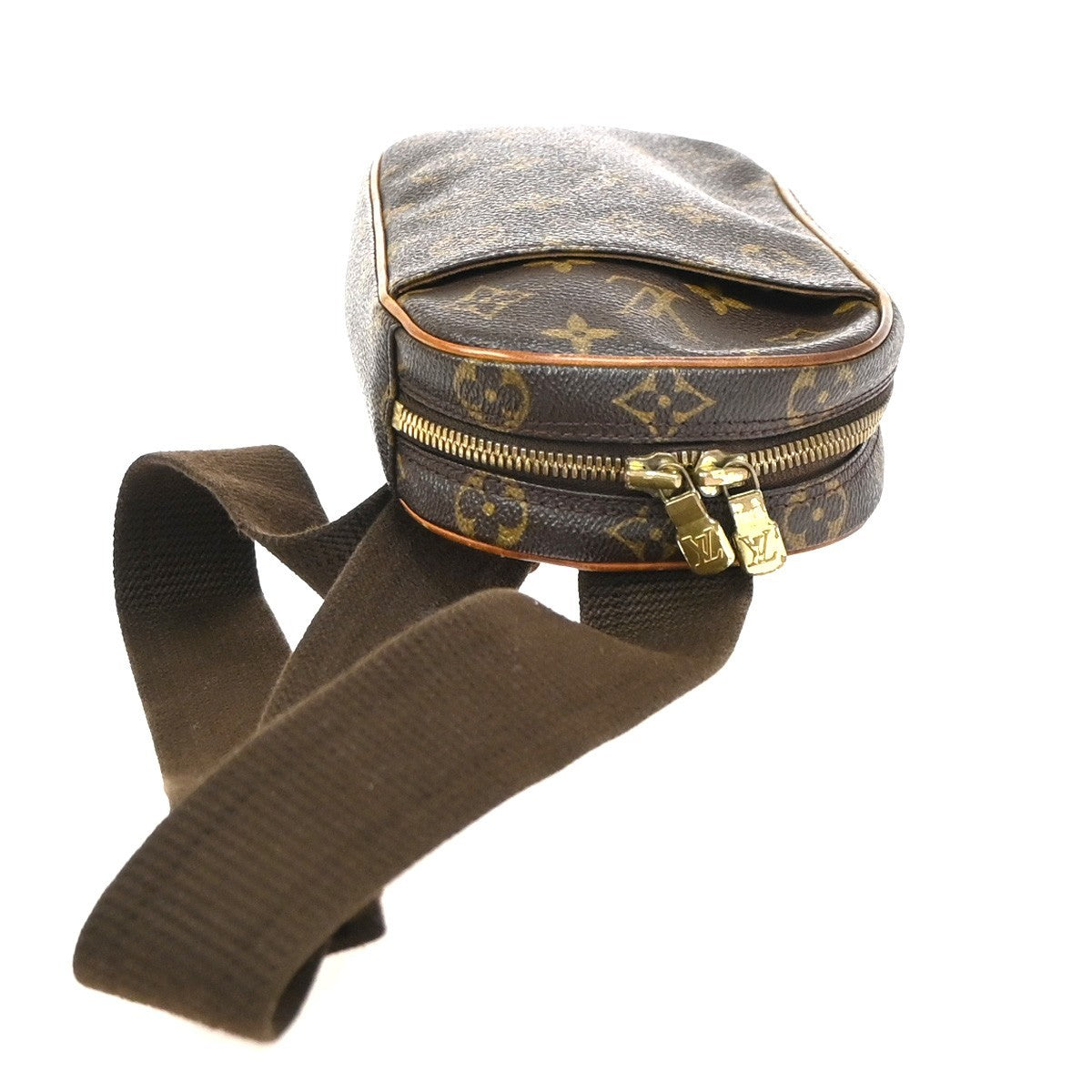 LOUIS VUITTON Pochette Gange Shoulder Bag Monogram Brown Spain M51870 73YH912