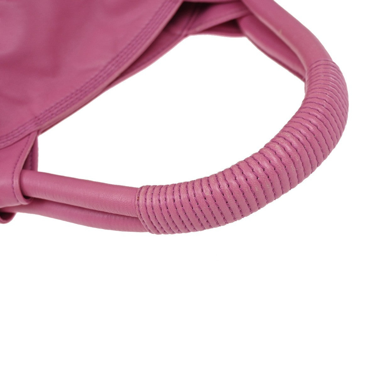 LOEWE Anagram Logo Nappa Aire Hand Bag Leather Pink GHW Spain 39EG058