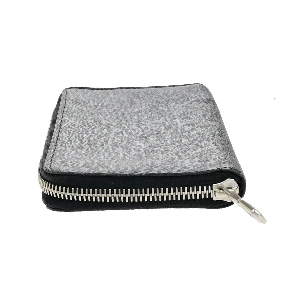 LOUIS VUITTON Long Zippy Wallet Vertical Damier Graphite Leather N63095 86KA436