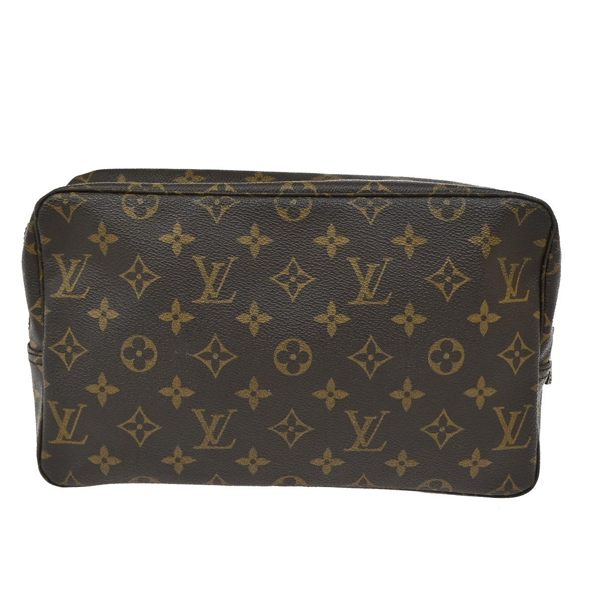 LOUIS VUITTON Trousse Toilette 28 Clutch Hand Bag Monogram Brown M47522 02AA096