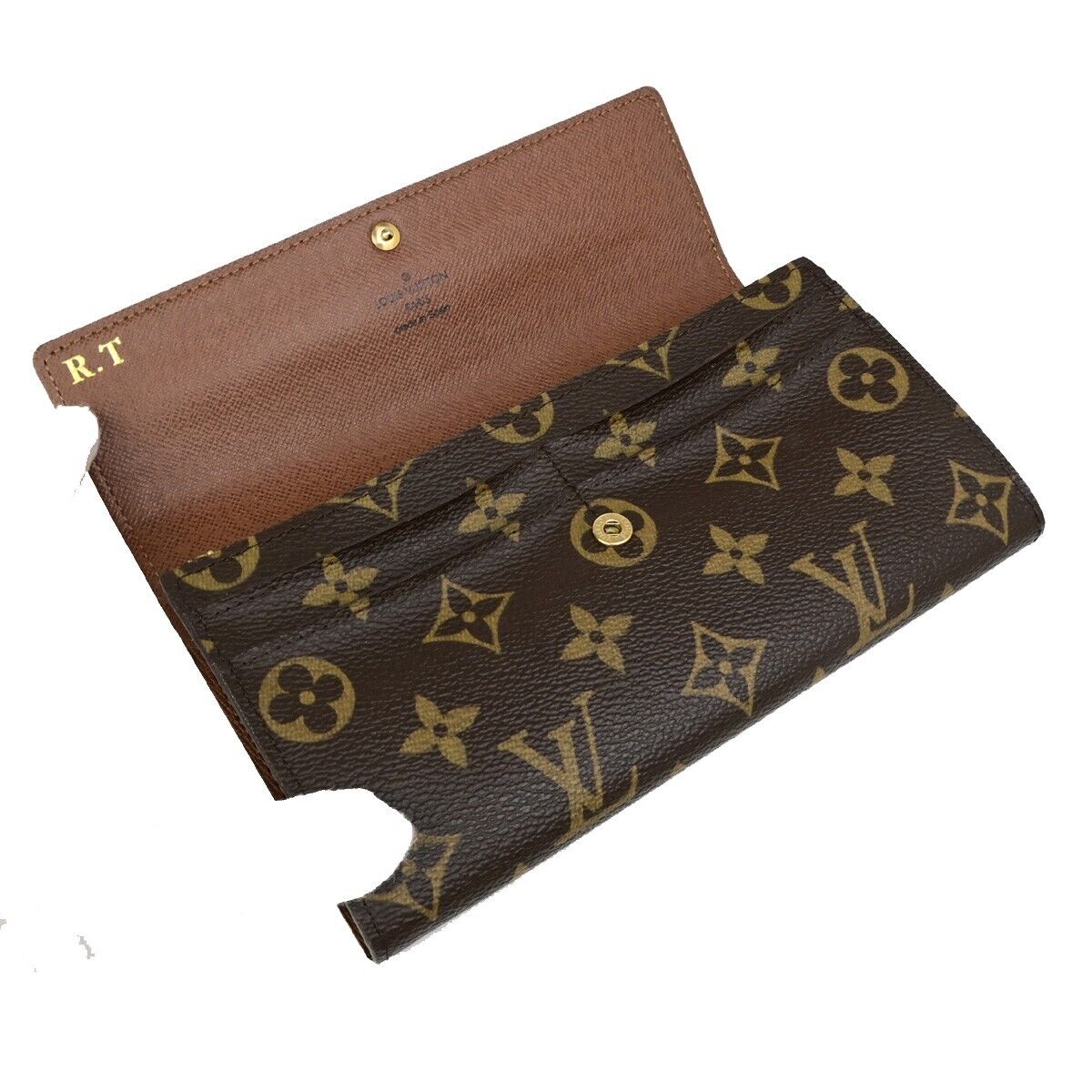 LOUIS VUITTON Portefeuille Sarah Long Bifold Wallet Monogram BN M61734 36ED245